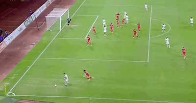 半场：梅州客家0-1南通支云，胡鸣飞头球破门